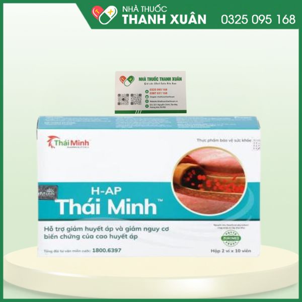 H - Ap Thái Minh - Hỗ trợ giảm huyết áp